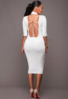 O-ring Midi Dress