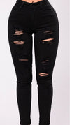 Black Ripped jeans